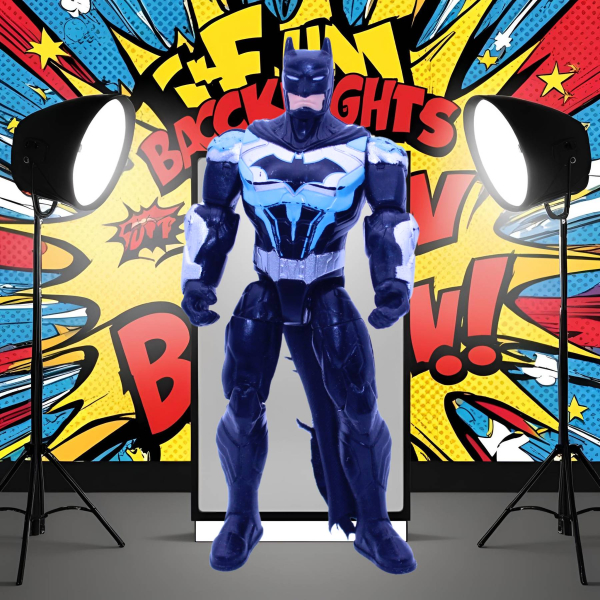 Batman Actionfigur – Futuristic Silver Combat Suit – Spin Master (DC Comics, 2023)